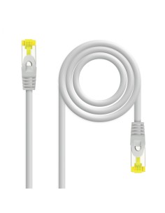 Nanocable Cable Red Latiguillo RJ45 LSZH CAT.6A SFTP AWG26, Gris, 30 cm