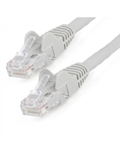 StarTech.com N6LPATCH10MGR cable de red Gris 10 m Cat6 U/UTP (UTP)