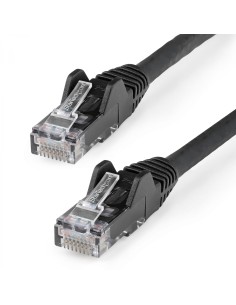 StarTech.com N6LPATCH15MBK cable de red Negro 15 m Cat6 U/UTP (UTP)
