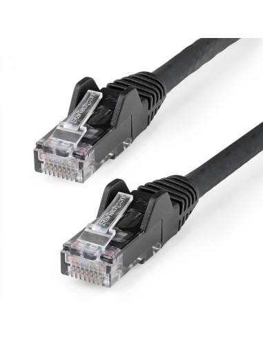 StarTech.com N6LPATCH7MBK cable de red Negro 7 m Cat6 U/UTP (UTP)