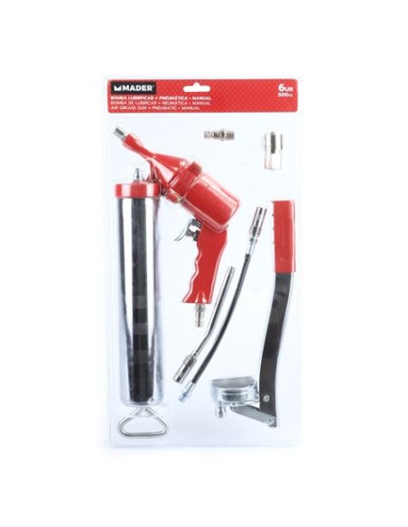 BOMBA LUBRICAR NEUMÃTICA + MANUAL 500CC MADER