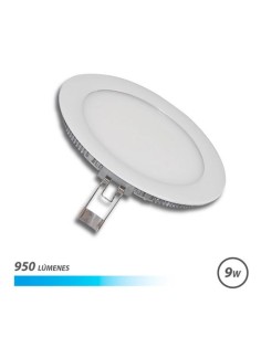 DOWNLIGHT EMPOTRAR ULTRAPLANO LED LUZ FRIA 9W 950LM ELBAT