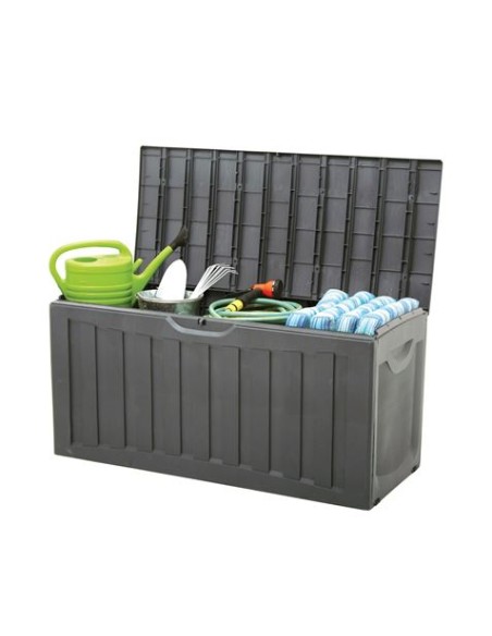BAUL RESINA NEGRO 340LITROS 57X118X53CM