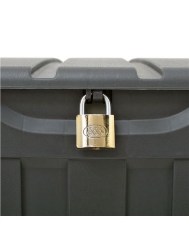 BAUL RESINA NEGRO 340LITROS 57X118X53CM