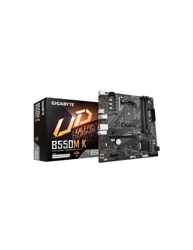 Gigabyte B550M K 1.0 placa base AMD B550 ZÃ³calo AM4 micro ATX