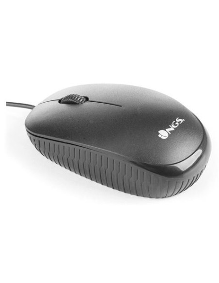 RATON CON CABLE FLAME OPTICO USB NEGRO NGS