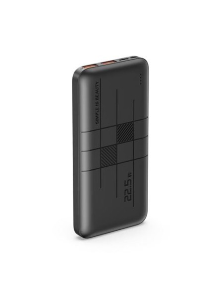 POWERBANK PR187 10000MAH | TIPO C 20W + USB | QC 22.5W NEGRA XO