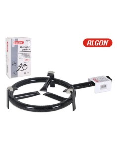 QUEMADOR DE ACERO 30CM PARA PAELLERO GAS ALGON
