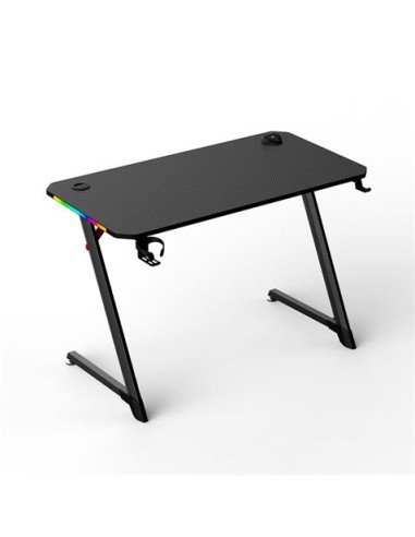 MESA GAMING PRO1700 FIBRA CARBONO LUZ RGB MUVIP