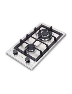 PLACA A GAS 2 FUEGOS ENCASTRAR ACERO INOX MX-PG2202X MX ONDA