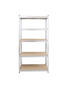 ESTANTERIA GALVANIZADA 5 BALDAS 180X120X45CM 250KG BALDA BLIM