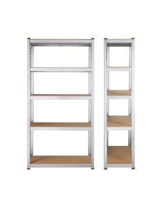 ESTANTERIA GALVANIZADA 5 BALDAS 180X120X45CM 250KG BALDA BLIM 2