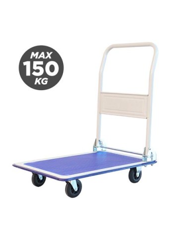 CARRETILLA METALICA PLEGABLE CON RUEDAS MAX 150KG 810X470MM BLIM