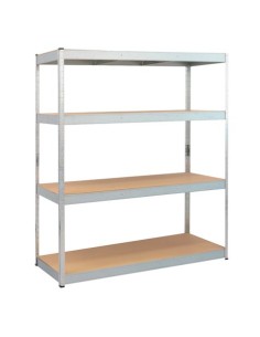 ESTANTERIA GALVANIZADA 4 BALDAS 180X160X60CM BLIM