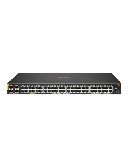 Aruba 6100 48G Class4 PoE 4SFP+ 370W Gestionado L3 Gigabit Ethernet (10/100/1000) EnergÃ­a sobre Ethernet (PoE) 1U Negro