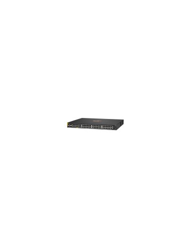 Aruba 6100 48G Class4 PoE 4SFP+ 370W Gestionado L3 Gigabit Ethernet (10/100/1000) EnergÃ­a sobre Ethernet (PoE) 1U Negro