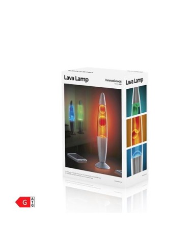 LAMPARA DE LAVA DECORATIVA 25W VERDE INNOVAGOODS