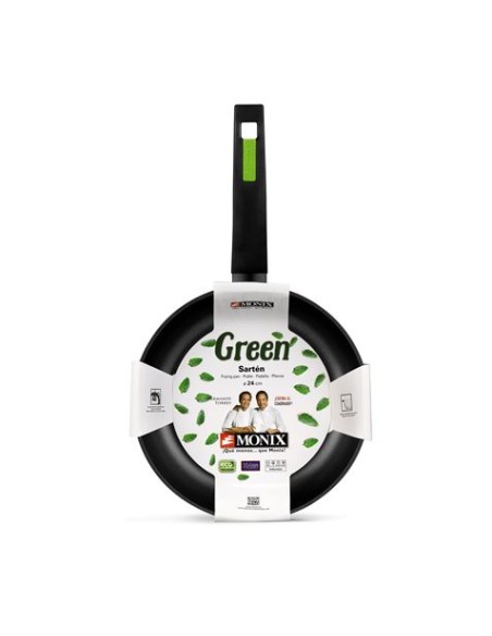 SARTEN ALUMINIO FORJADO 18CM GREEN MONIX