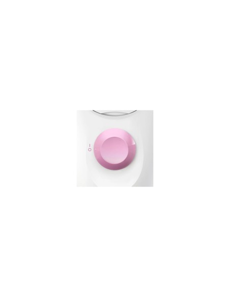 Braun Silk-Ã©pil 1 1-010 depiladora 20 pinzas Rosa, Blanco