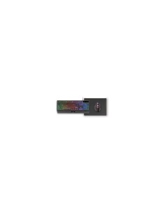 Mars Gaming MCP124 teclado RatÃ³n incluido Juego USB QWERTY EspaÃ±ol Negro 2