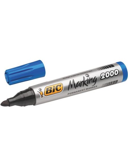 ROTULADOR MARCADOR BIC MARKING 2000 ECO - COLOR AZUL - PUNTA 4.9MM