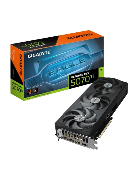 GIGABYTE GeForce RTX 5070 Ti EAGLE OC SFF 16G Tarjeta GrÃ¡fica - 16GB GDDR7, 256 bits, PCI-E 5.0, XXXX MHz Core Clock, 3 x DP 2.