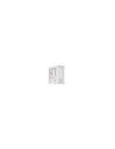 GENESIS Irid 503 Mini Tower Transparente, Blanco 2