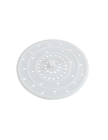 FILTRO PARA DESAGÃœE FREGADERO SILICONA BLANCO