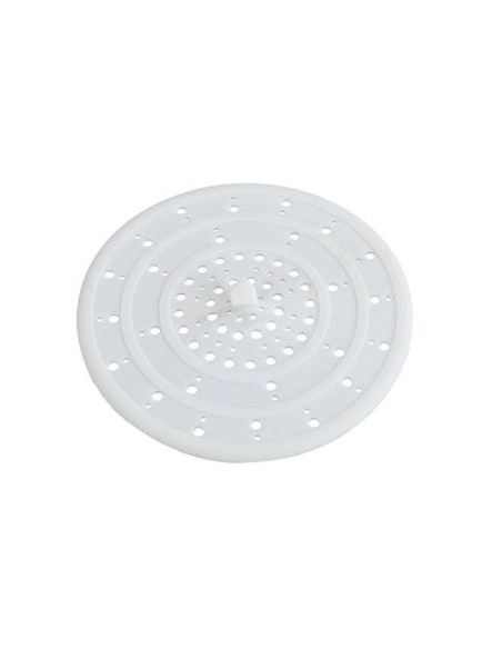 FILTRO PARA DESAGÃœE FREGADERO SILICONA BLANCO