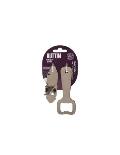 SET ABRELATAS 8CM + ABRE BOTELLAS 10CM QUTTIN