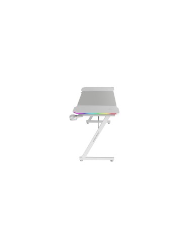 Mars Gaming MGD-X140RGB, Mesa Gaming ErgonÃ³mica, IluminaciÃ³n ARGB con Mando, Fibra de Carbono, Alfombrilla XXL, Soporte Auricu