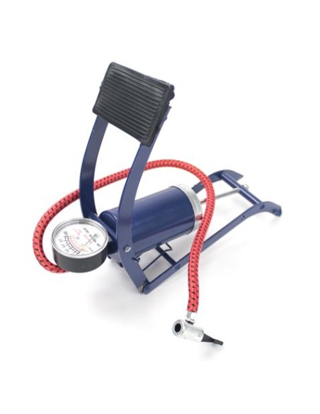 BOMBA DE PIE CON MANOMETRO SAURIUM