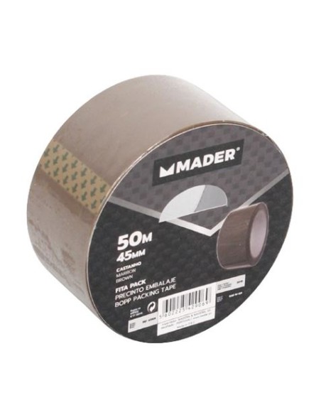CINTA DE EMBALAJE MARRON 45MM MADER