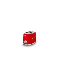 Smeg TSF01RDEU tostadora 6 2 rebanada(s) 950 W Rojo 2