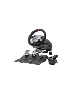 Mars Gaming MWHRSX mando y volante Negro Volante + Pedales AnalÃ³gico/Digital Android, PC, PlayStation 4, Xbox Series S, Xbox Se