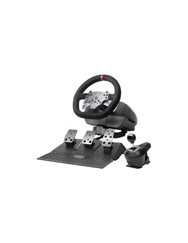 Mars Gaming MWHRSX mando y volante Negro Volante + Pedales AnalÃ³gico/Digital Android, PC, PlayStation 4, Xbox Series S, Xbox Se