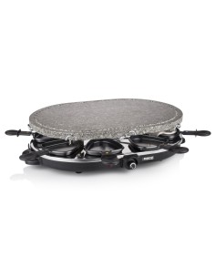 Princess 162720 Raclette Oval Stone 8 personas