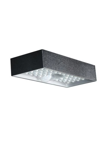 APLIQUE LED SOLAR MODERN 6W 800LM NEGRO ELBAT