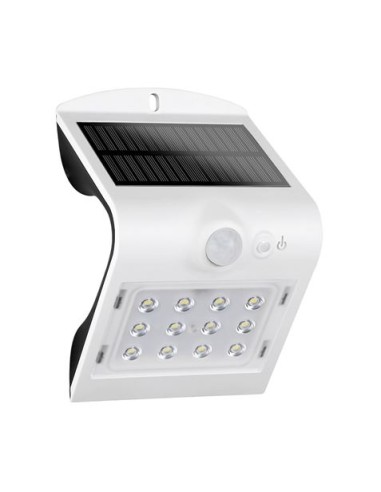 APLIQUE LED SOLAR 1.5W 220LM DOBLE ILUMINACIÃ“N BLANCO ELBAT