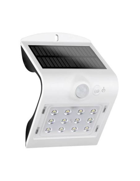 APLIQUE LED SOLAR 1.5W 220LM DOBLE ILUMINACIÃ“N BLANCO ELBAT