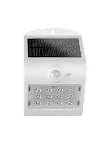 APLIQUE LED SOLAR 1.5W 220LM DOBLE ILUMINACIÃ“N BLANCO ELBAT