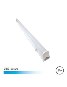 TUBO LED T5 9W 950LM 60CM LUZ FRIA CON INTERRUPTOR ELBAT