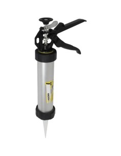 PISTOLA CARTUCHOS SILICONA ALUMINIO 9\" MADER