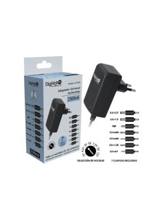 CARGADOR UNIVERSAL MULTIVOLTAJE 2500MAH 7 PUNTAS DIGIVOLT