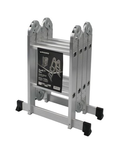 ESCALERA ALUMINIO ARTICULADA 4X2 MADER