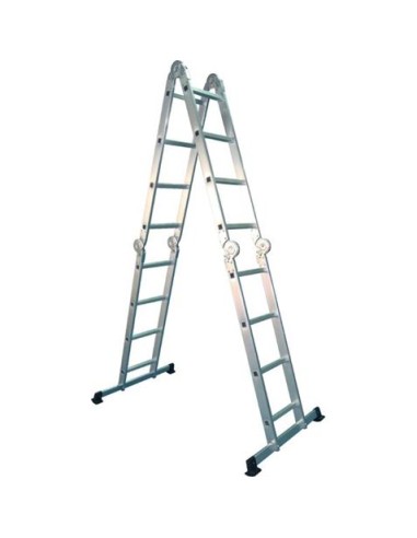 ESCALERA ALUMINIO ARTICULADA 4X4 MADER