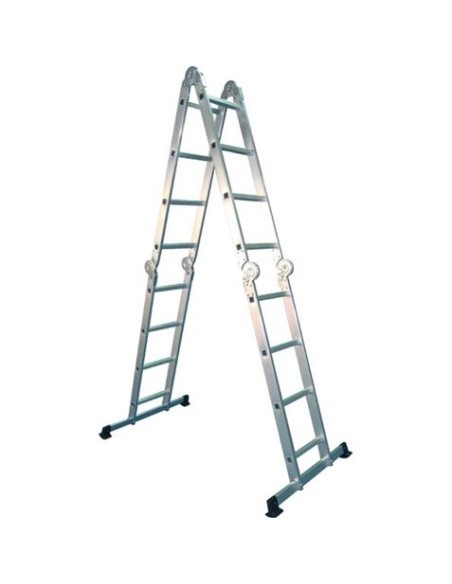 ESCALERA ALUMINIO ARTICULADA 4X4 MADER