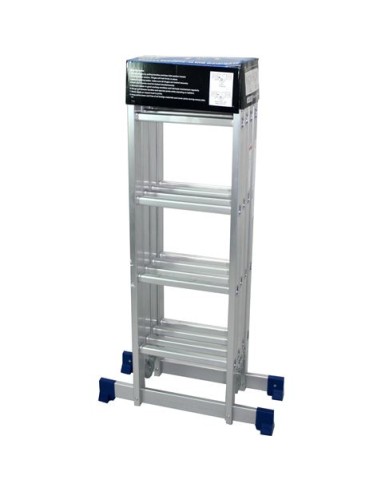 ESCALERA ALUMINIO ARTICULADA 4X4 MADER