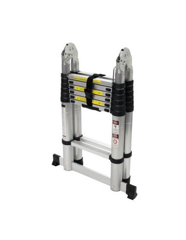 ESCALERA ARTICULADA 7+7 PELDAÃ‘OS 4.4 MTS MADER