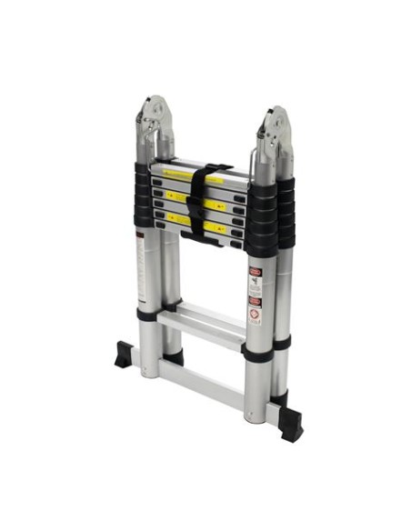 ESCALERA ARTICULADA 7+7 PELDAÃ‘OS 4.4 MTS MADER